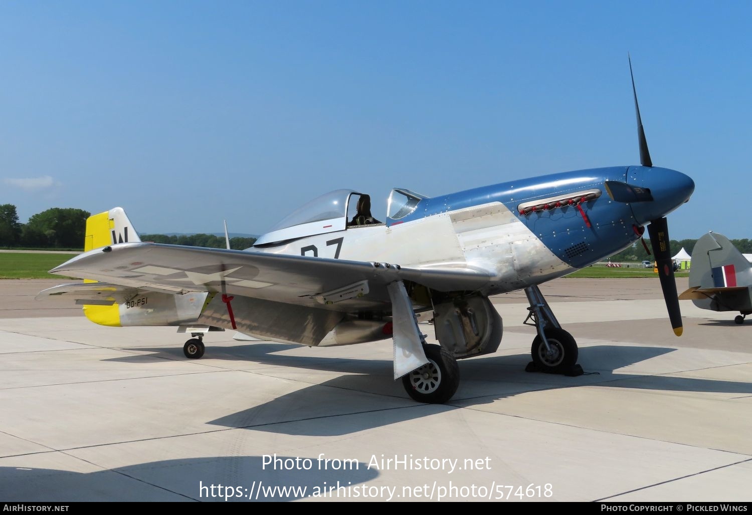 Aircraft Photo of OO-PSI / 413737 | North American P-51D Mustang | USA - Air Force | AirHistory.net #574618