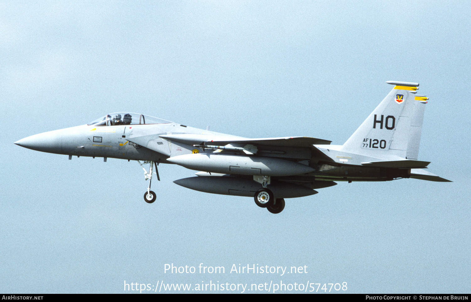 Aircraft Photo of 77-0120 / AF77-120 | McDonnell Douglas F-15A Eagle | USA - Air Force | AirHistory.net #574708