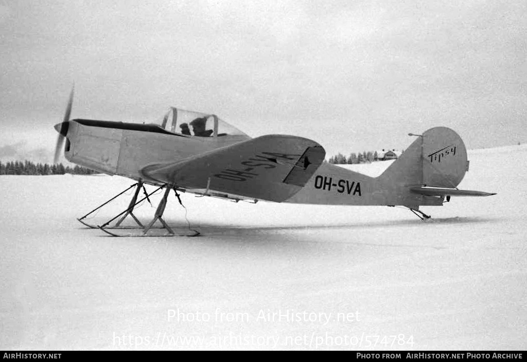 Aircraft Photo of OH-SVA | Tipsy Trainer 1 | AirHistory.net #574784