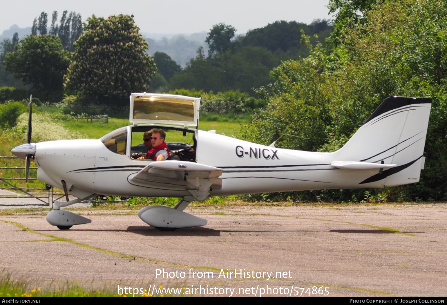 Aircraft Photo of G-NICX, Europa Aircraft Europa XS Trigear