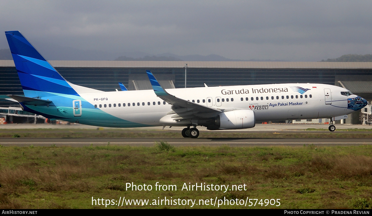 Aircraft Photo of PK-GFQ | Boeing 737-81D | Garuda Indonesia | AirHistory.net #574905