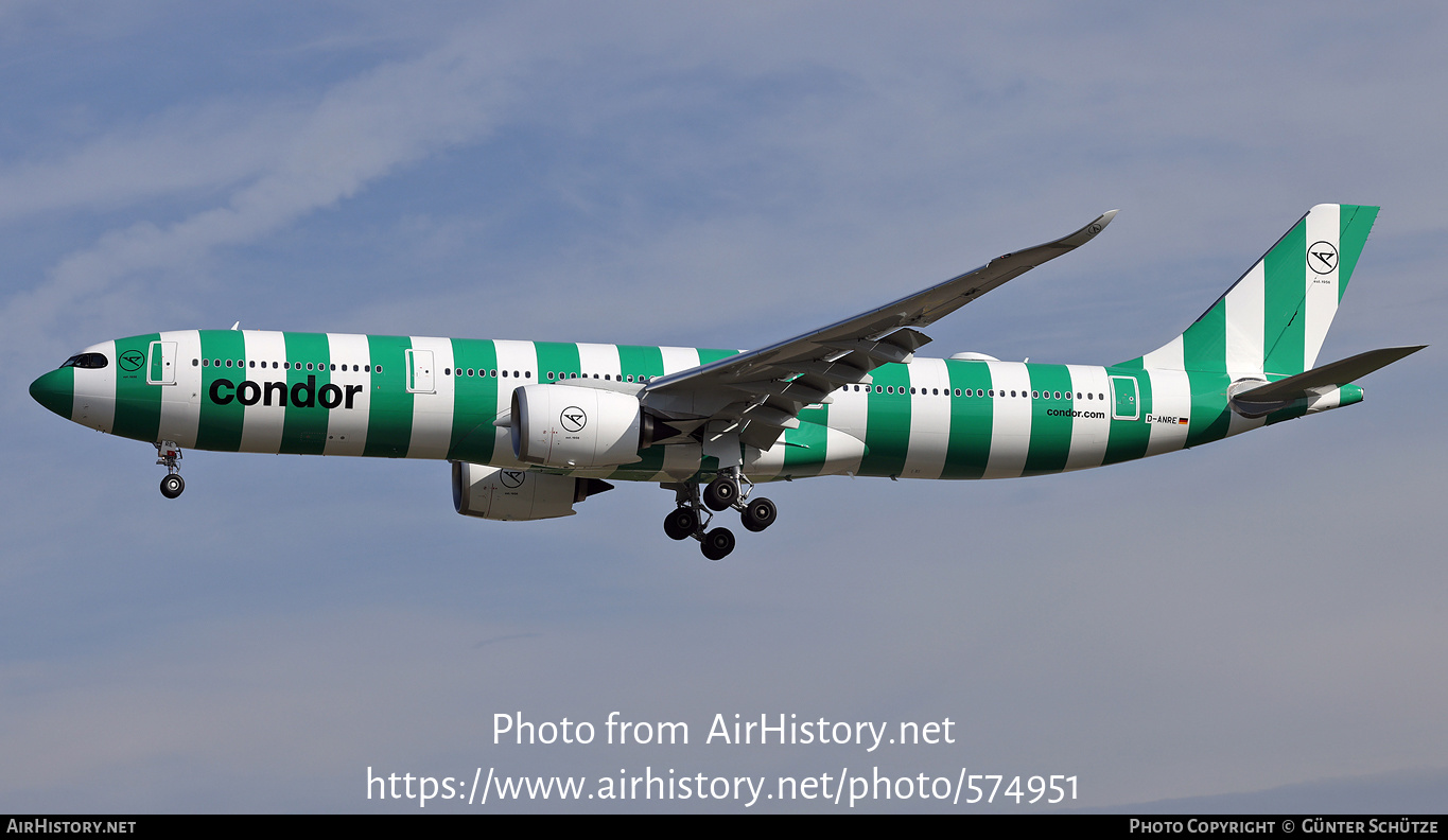 Aircraft Photo of D-ANRE | Airbus A330-941N | Condor Flugdienst | AirHistory.net #574951