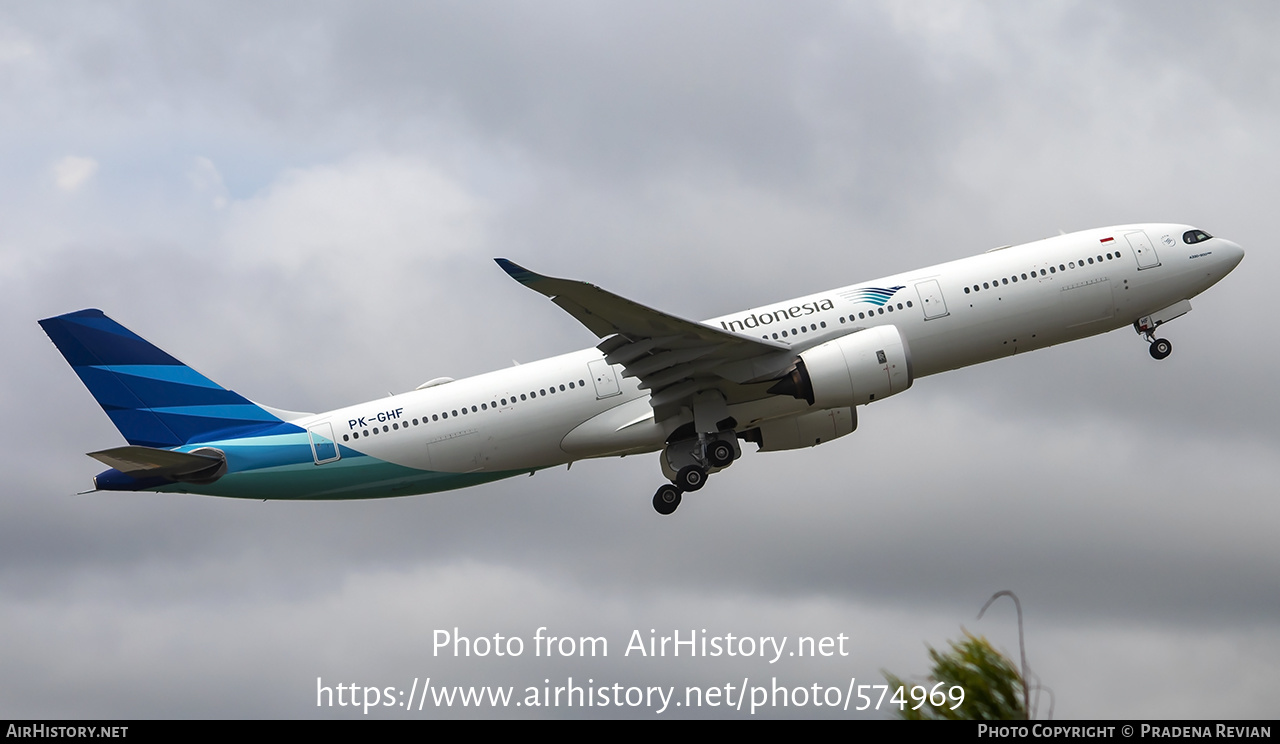 Aircraft Photo of PK-GHF | Airbus A330-941N | Garuda Indonesia | AirHistory.net #574969