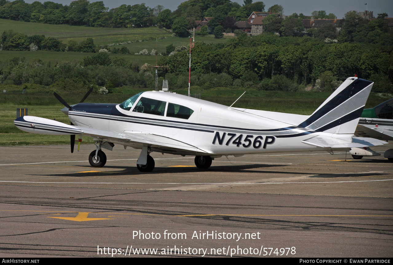 Aircraft Photo of N7456P | Piper PA-24-250 Comanche | AirHistory.net #574978