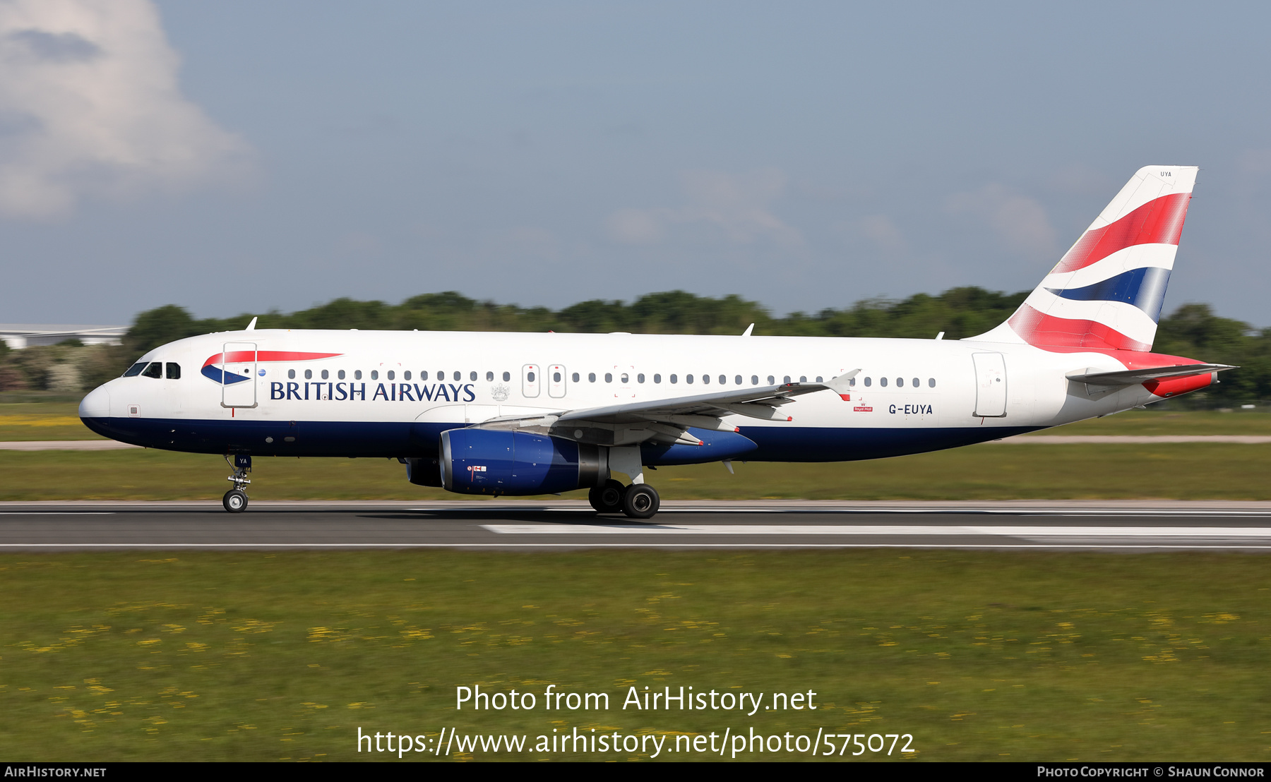 Aircraft Photo of G-EUYA | Airbus A320-232 | British Airways | AirHistory.net #575072