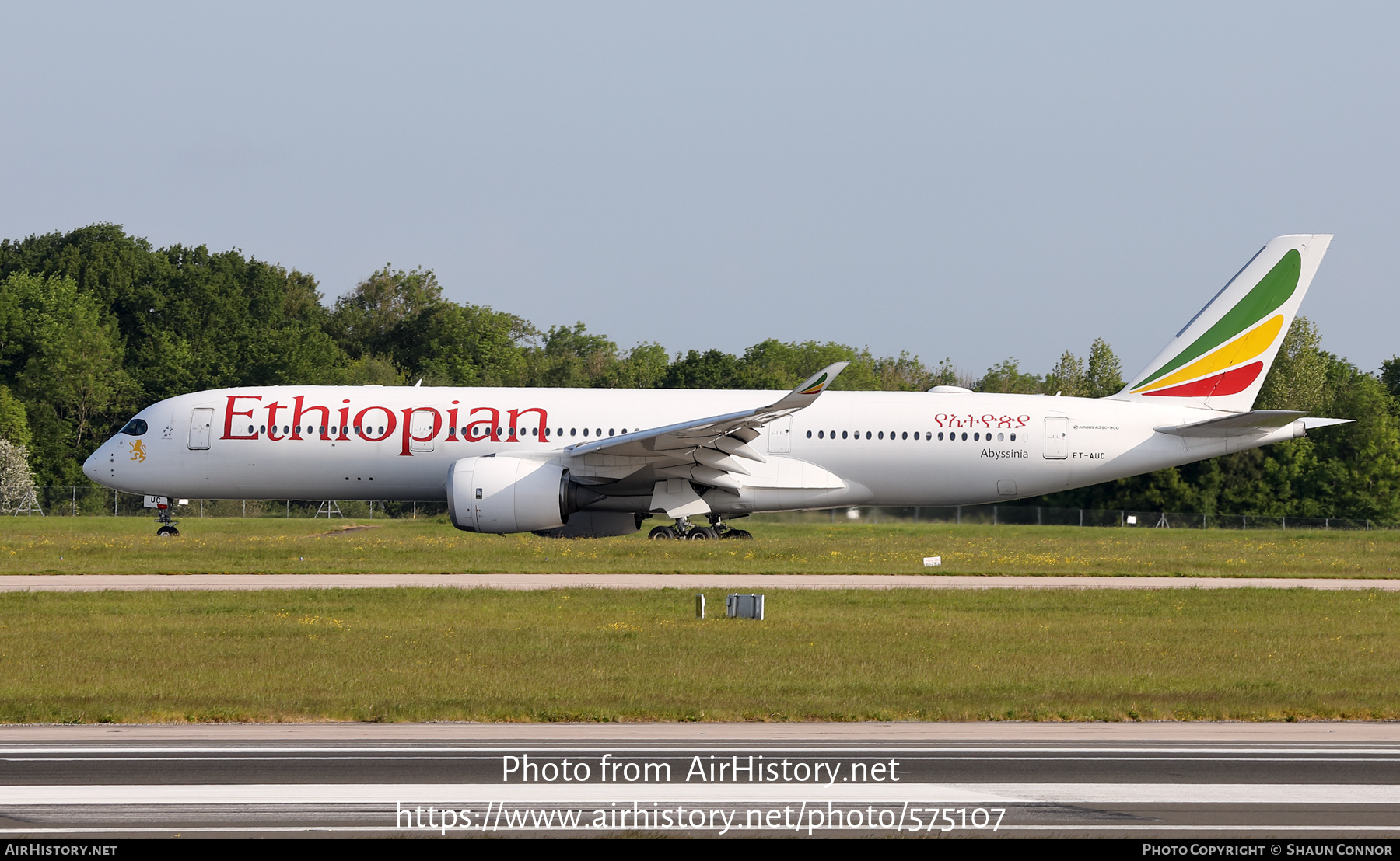 Aircraft Photo of ET-AUC | Airbus A350-941 | Ethiopian Airlines | AirHistory.net #575107