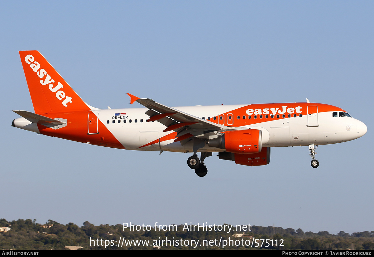 Aircraft Photo of OE-LQR | Airbus A319-111 | EasyJet | AirHistory.net #575112