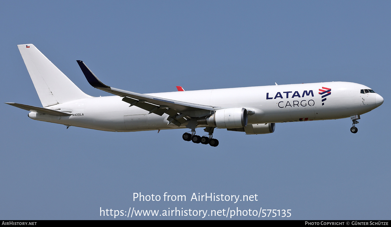 Aircraft Photo of N420LA | Boeing 767-316ERF | LATAM Cargo | AirHistory.net #575135