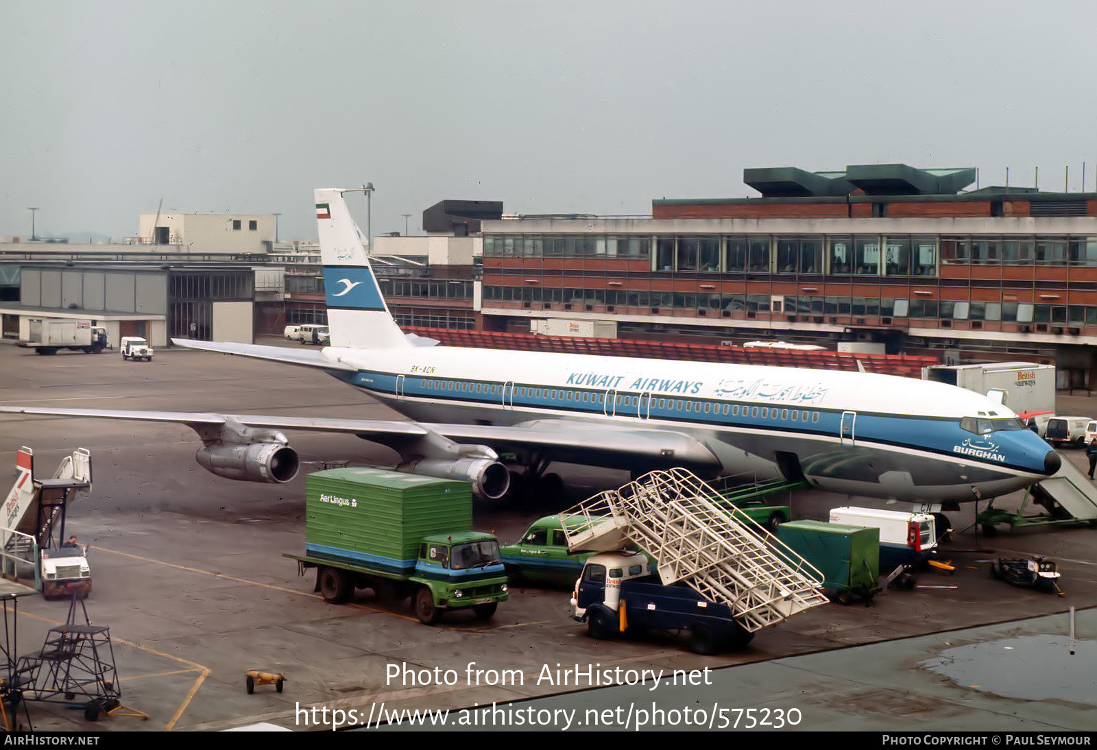 Aircraft Photo of 9K-ACN | Boeing 707-369C | Kuwait Airways | AirHistory.net #575230