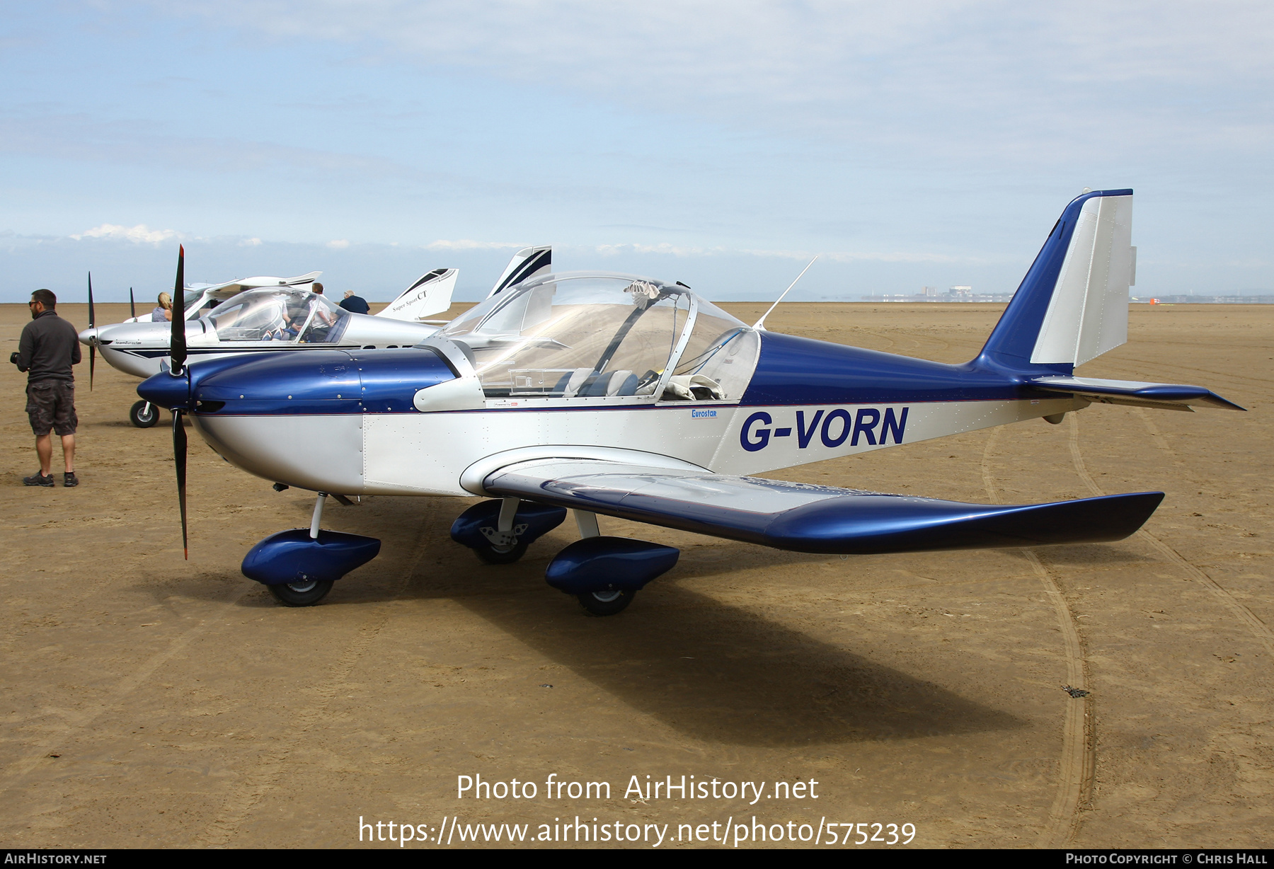 Aircraft Photo of G-VORN | Evektor-Aerotechnik EV-97 Eurostar | AirHistory.net #575239