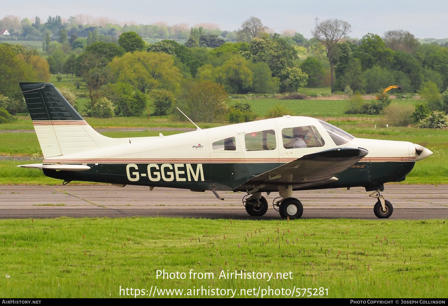 Aircraft Photo of G-GGEM | Piper PA-28-161 Cherokee Warrior III | AirHistory.net #575281