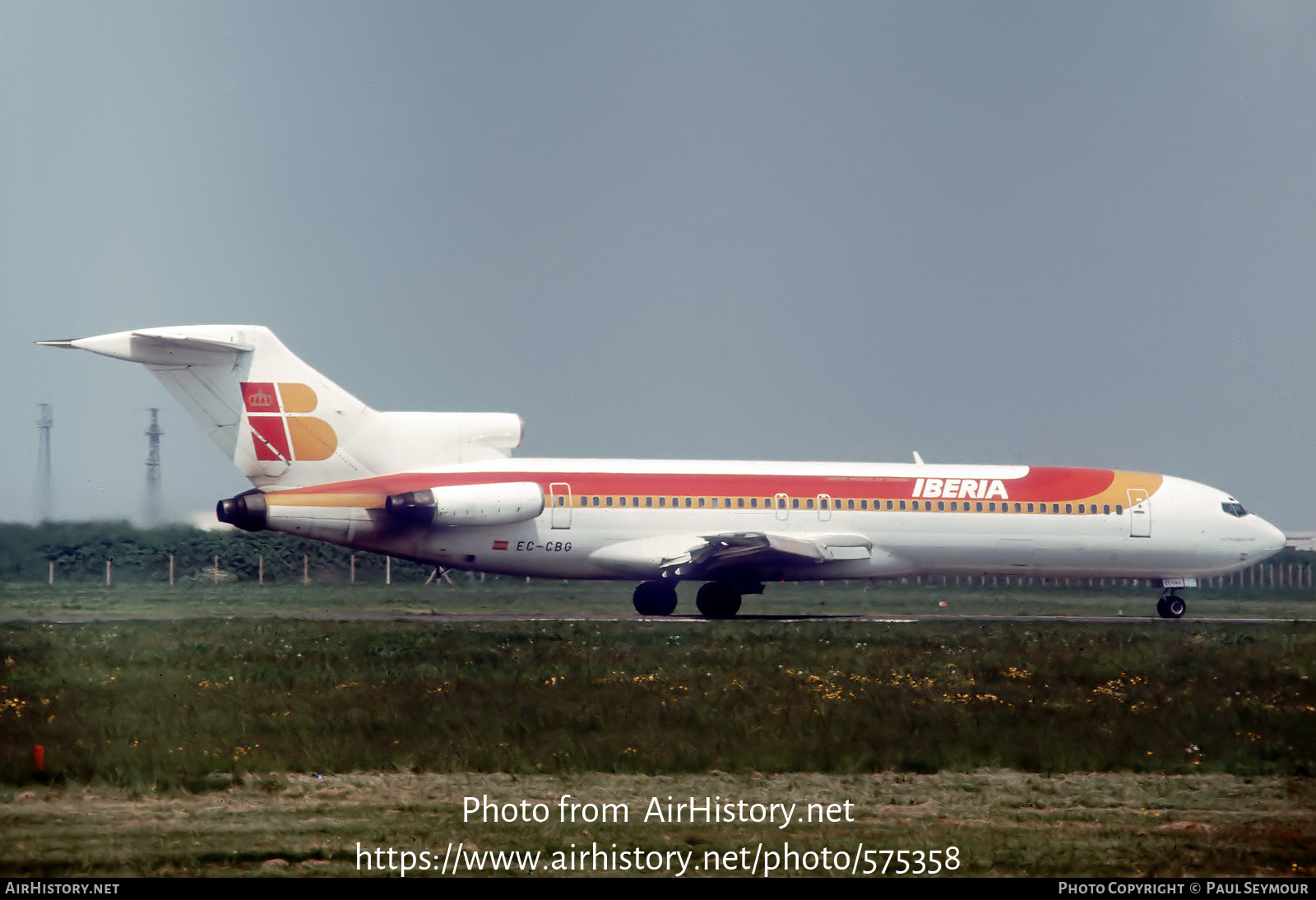 Aircraft Photo of EC-CBG | Boeing 727-256/Adv | Iberia | AirHistory.net #575358