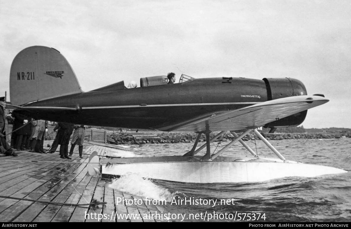 Aircraft Photo of NR211 | Lockheed 8 Sirius | AirHistory.net #575374