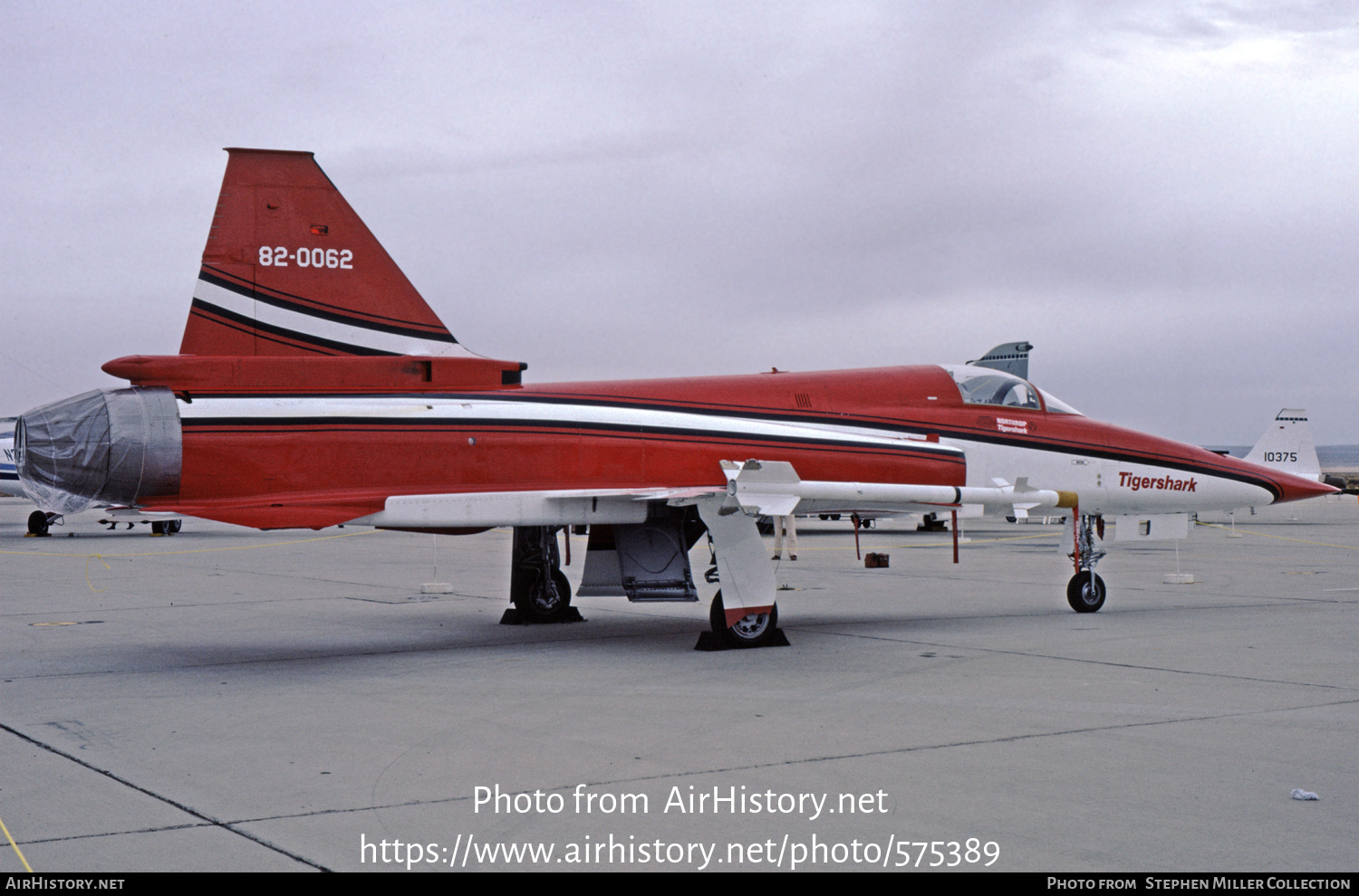 Aircraft Photo of 82-0062 | Northrop F-5G Tigershark | AirHistory.net #575389