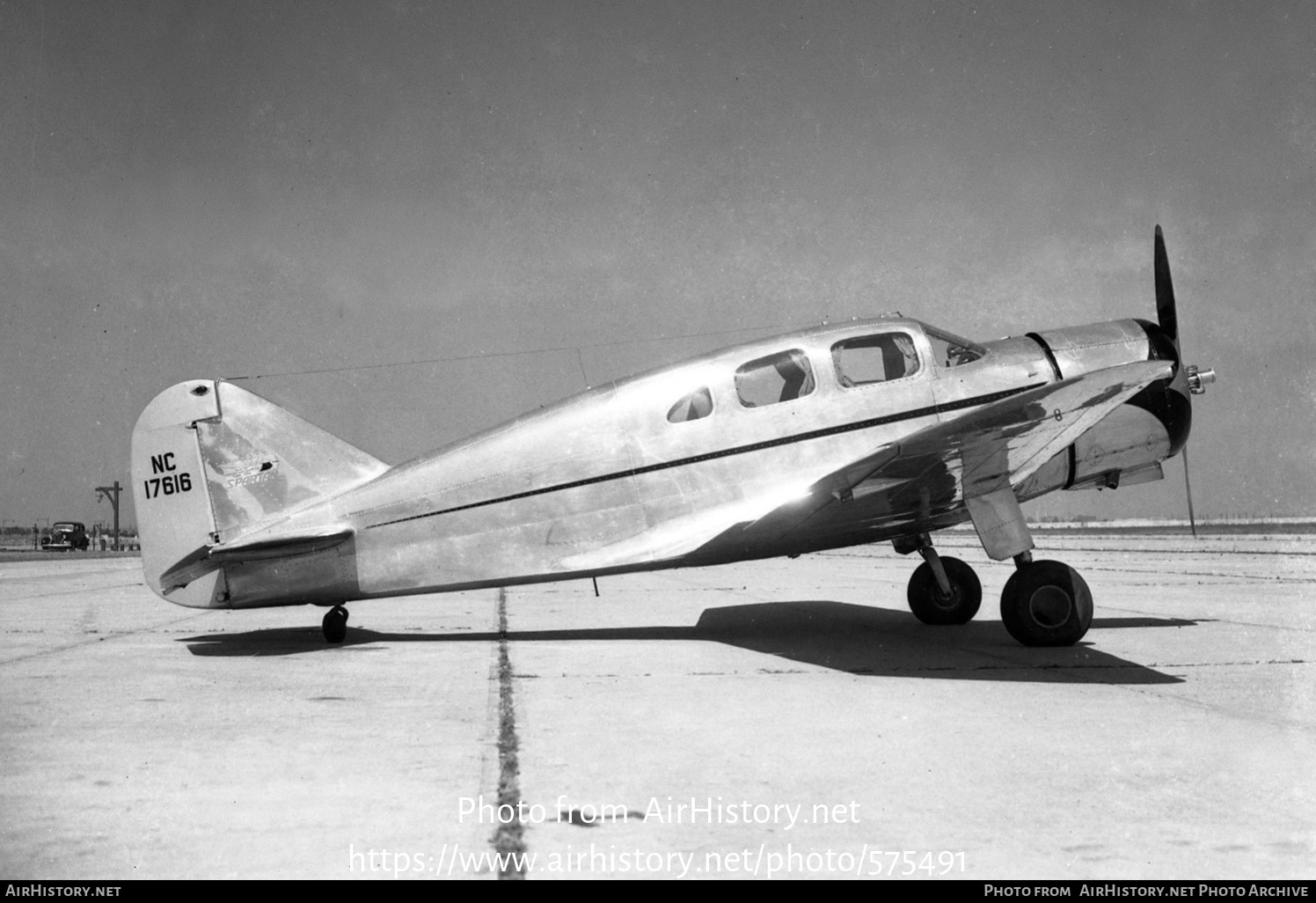 Aircraft Photo of NC17616 | Spartan 7W Executive | AirHistory.net #575491