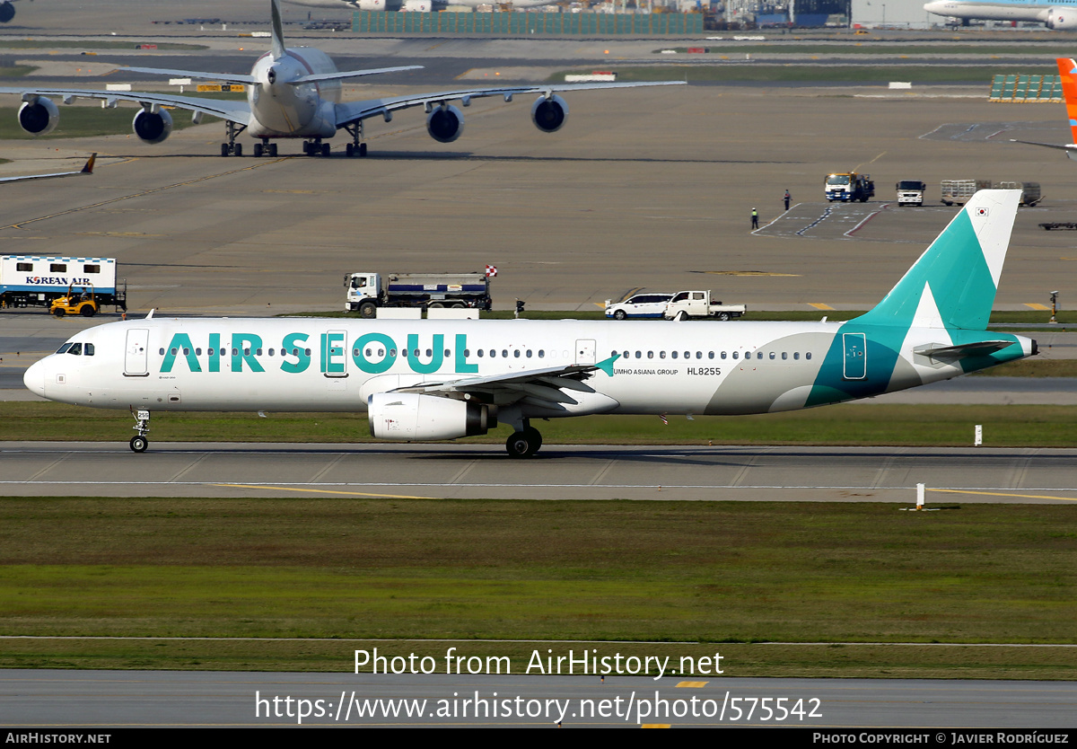 Aircraft Photo of HL8255 | Airbus A321-231 | Air Seoul | AirHistory.net #575542