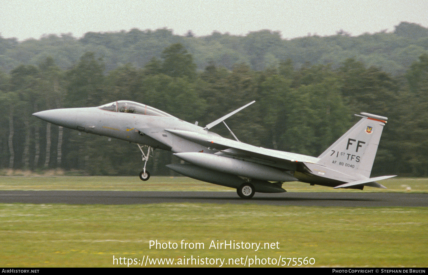 Aircraft Photo of 80-0040 | McDonnell Douglas F-15C Eagle | USA - Air Force | AirHistory.net #575560