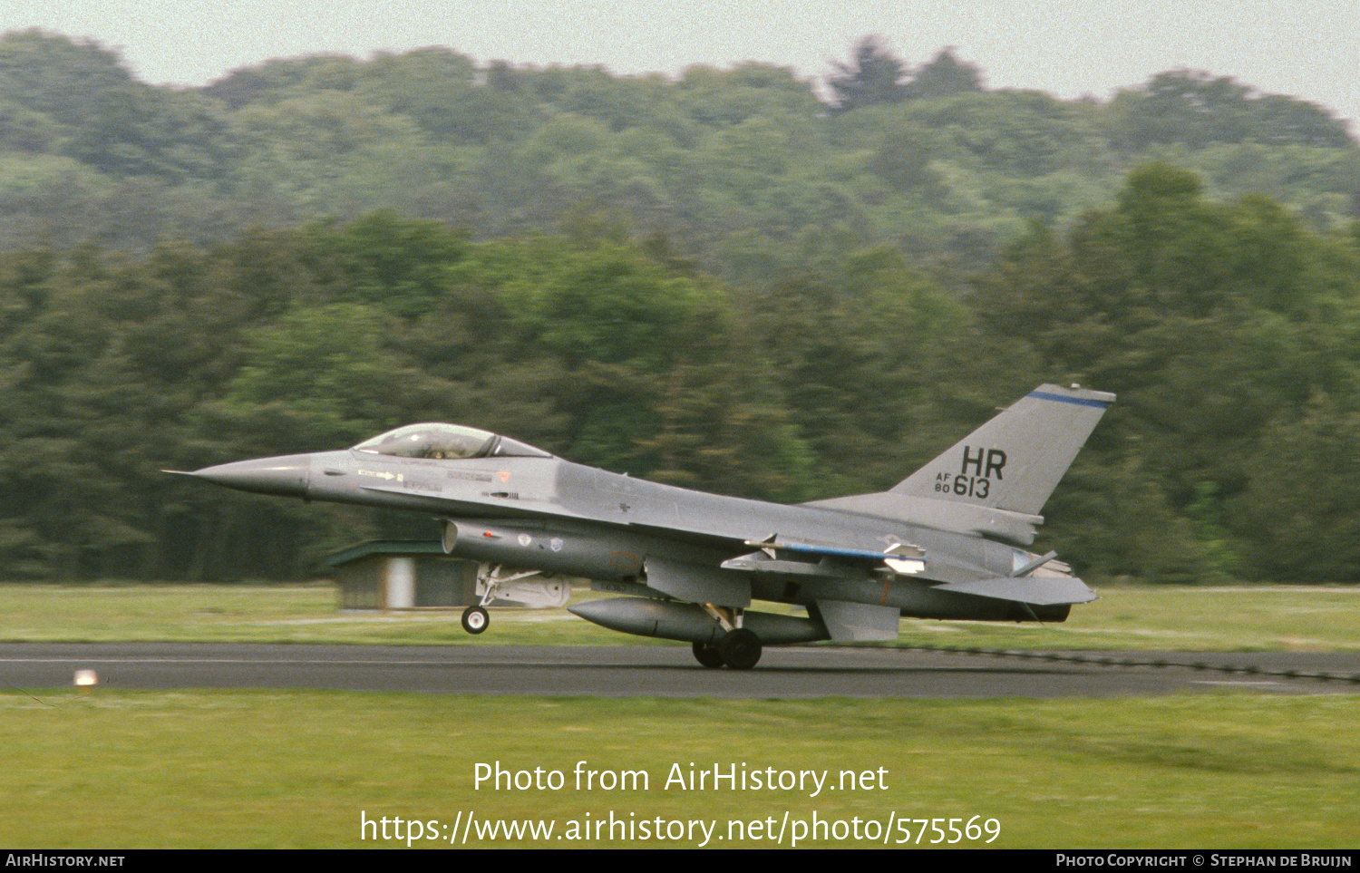 Aircraft Photo of 80-0613 / AF80-613 | General Dynamics F-16A Fighting Falcon | USA - Air Force | AirHistory.net #575569