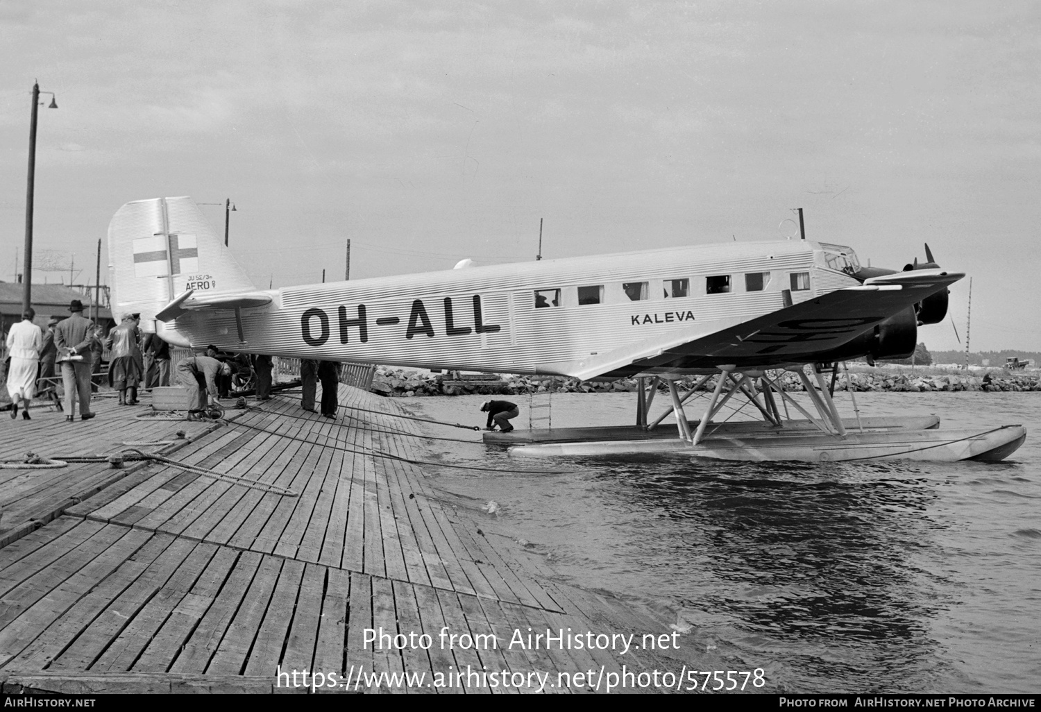 Aircraft Photo of OH-ALL | Junkers Ju 52/3m ge | Aero O/Y | AirHistory.net #575578