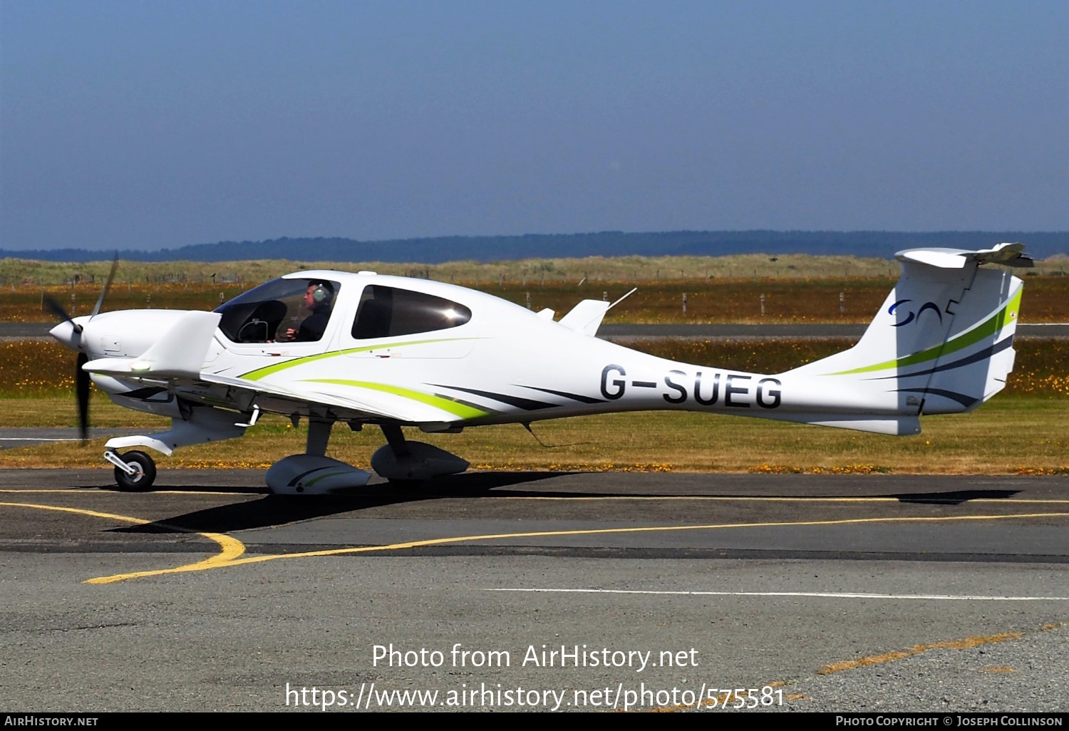 Aircraft Photo of G-SUEG | Diamond DA40 NG Diamond Star | Sue Air | AirHistory.net #575581