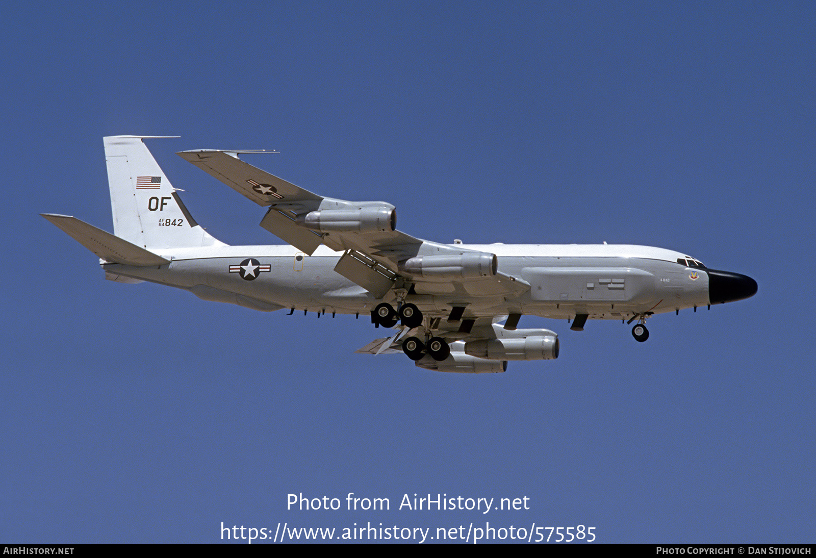 Aircraft Photo of 64-14842 / AF64-842 | Boeing RC-135V | USA - Air Force | AirHistory.net #575585