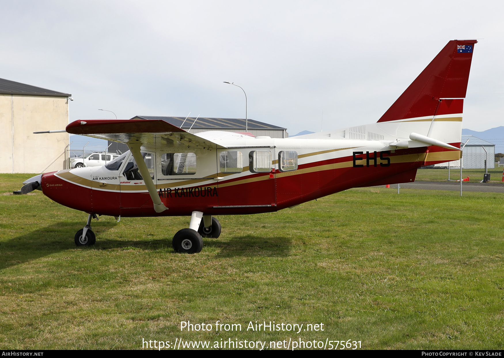 Aircraft Photo of ZK-EHS / EHS | GippsAero GA8 Airvan | Air Kaikoura | AirHistory.net #575631