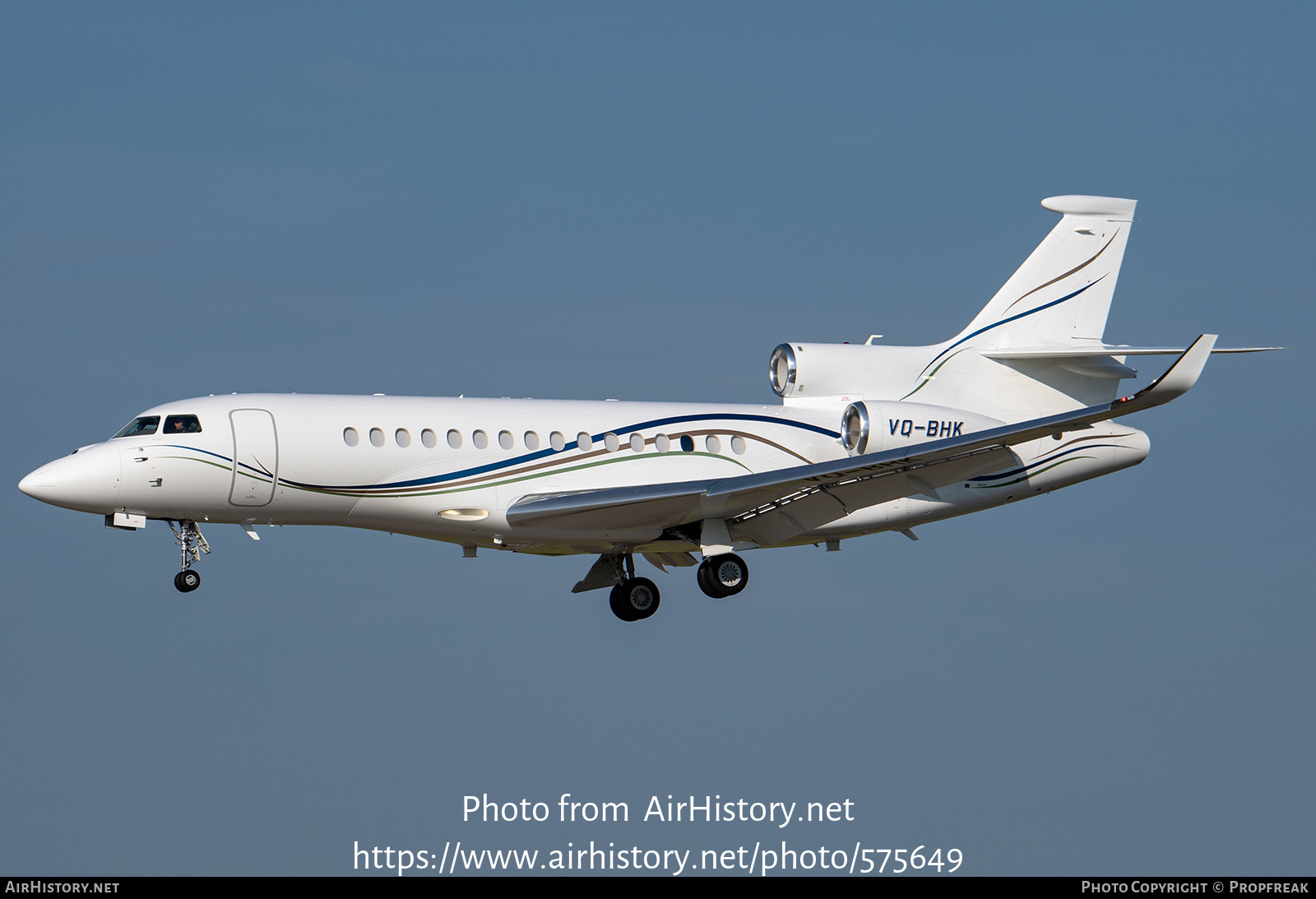 Aircraft Photo of VQ-BHK | Dassault Falcon 8X | AirHistory.net #575649