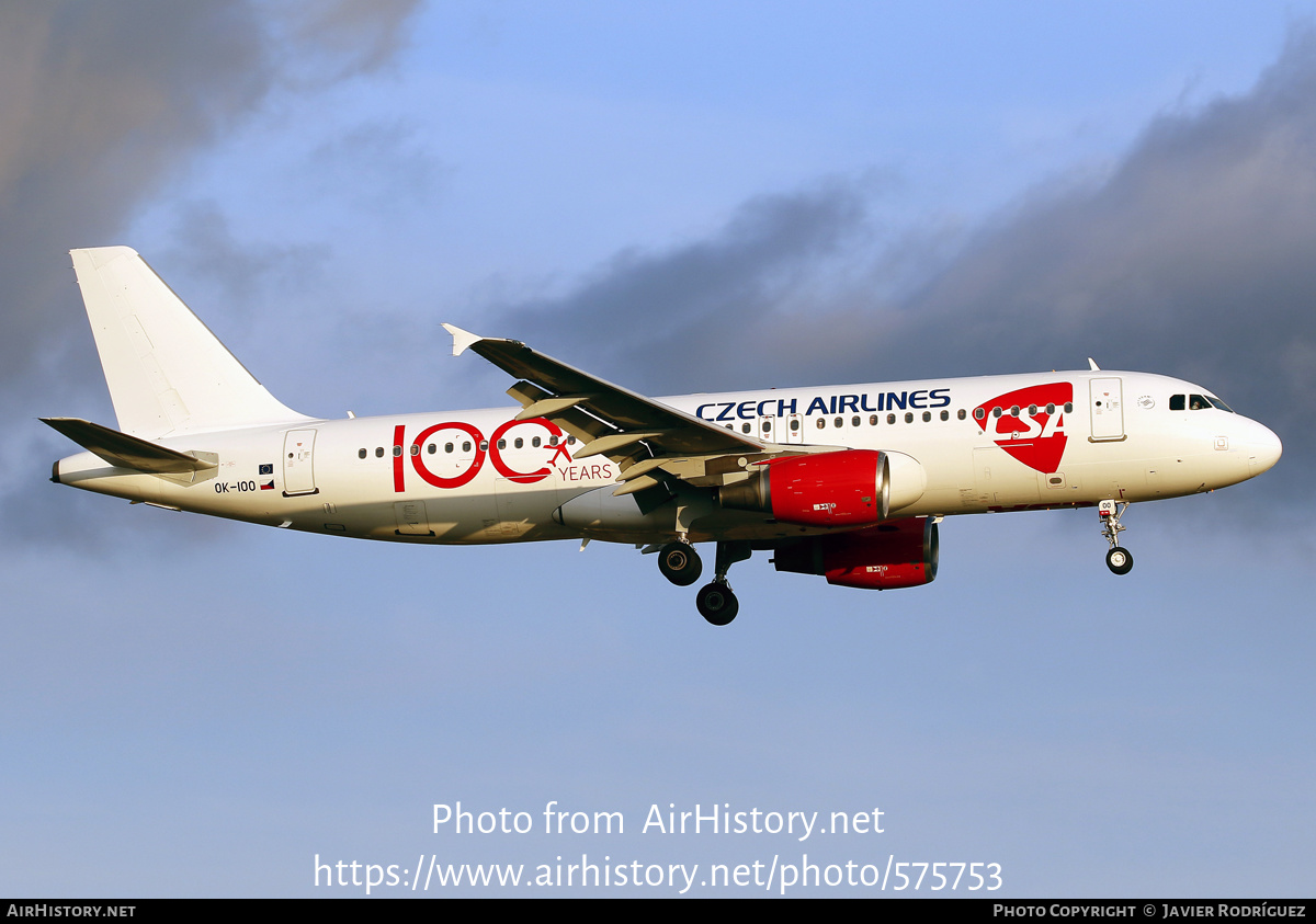 Aircraft Photo of OK-IOO | Airbus A320-214 | ČSA - Czech Airlines | AirHistory.net #575753