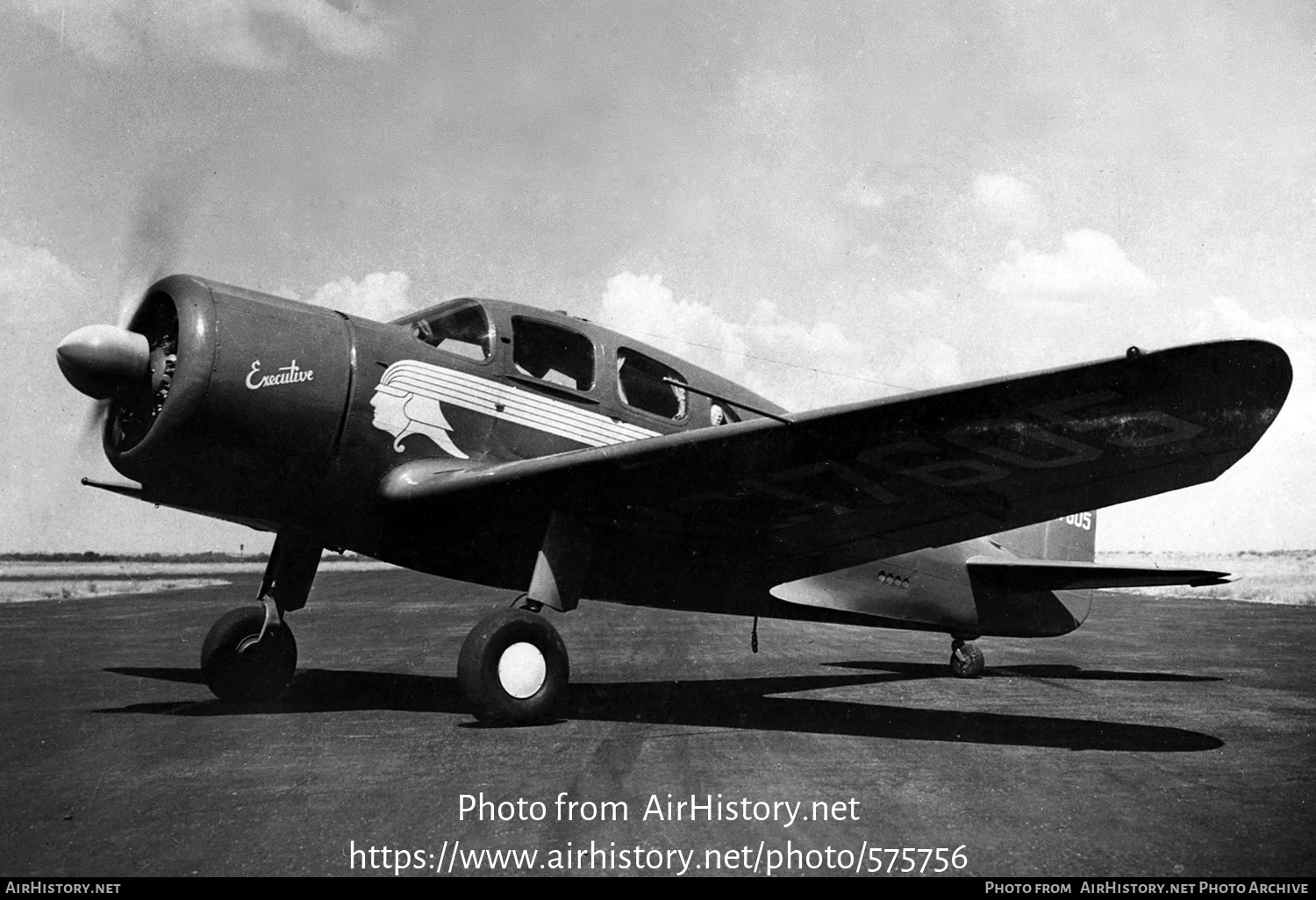 Aircraft Photo of NC17605 | Spartan 7W Executive | AirHistory.net #575756