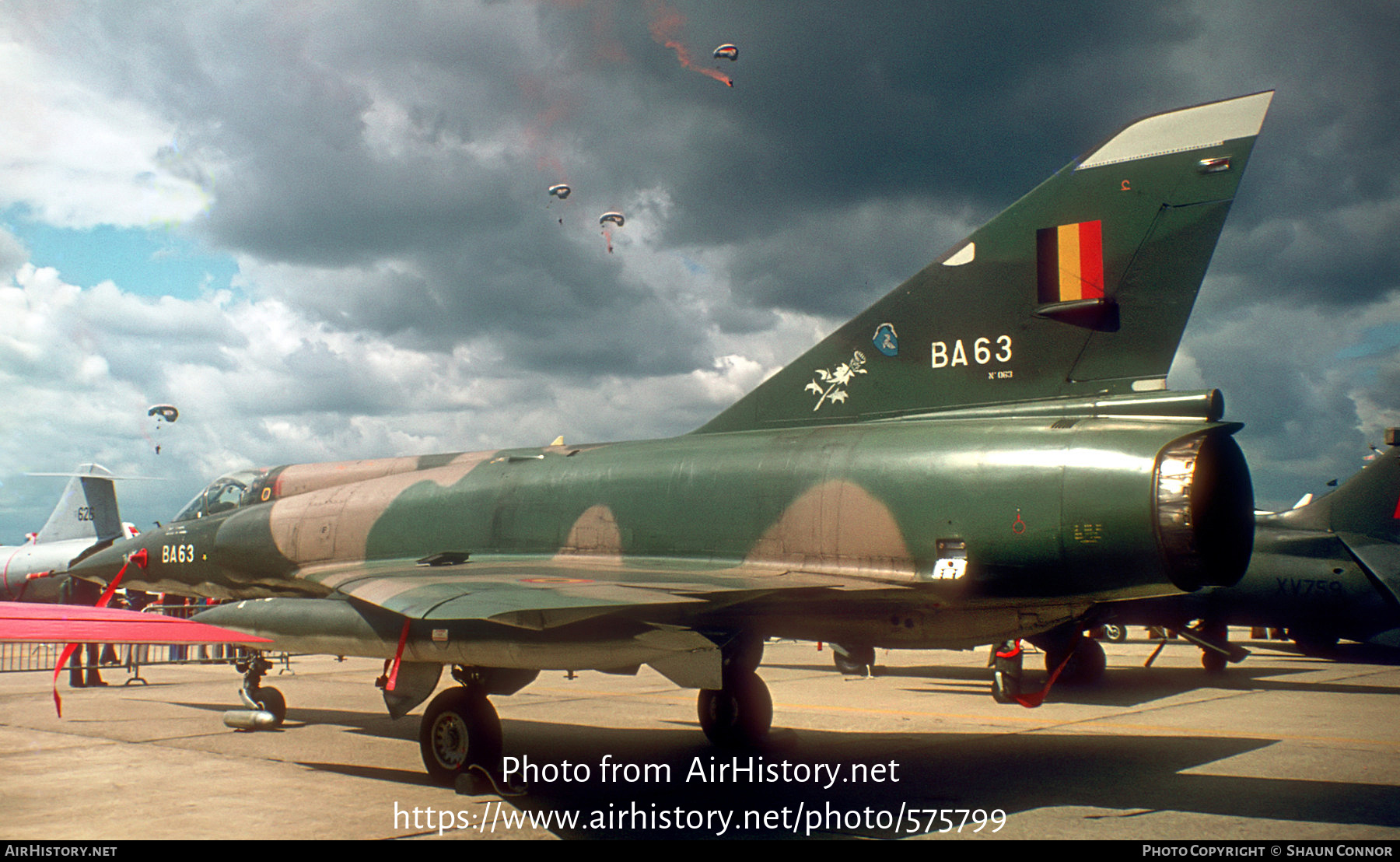 Aircraft Photo of BA63 | Dassault Mirage 5BA | Belgium - Air Force | AirHistory.net #575799