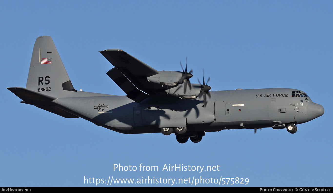 Aircraft Photo of 08-8602 / 88602 | Lockheed Martin C-130J-30 Hercules | USA - Air Force | AirHistory.net #575829