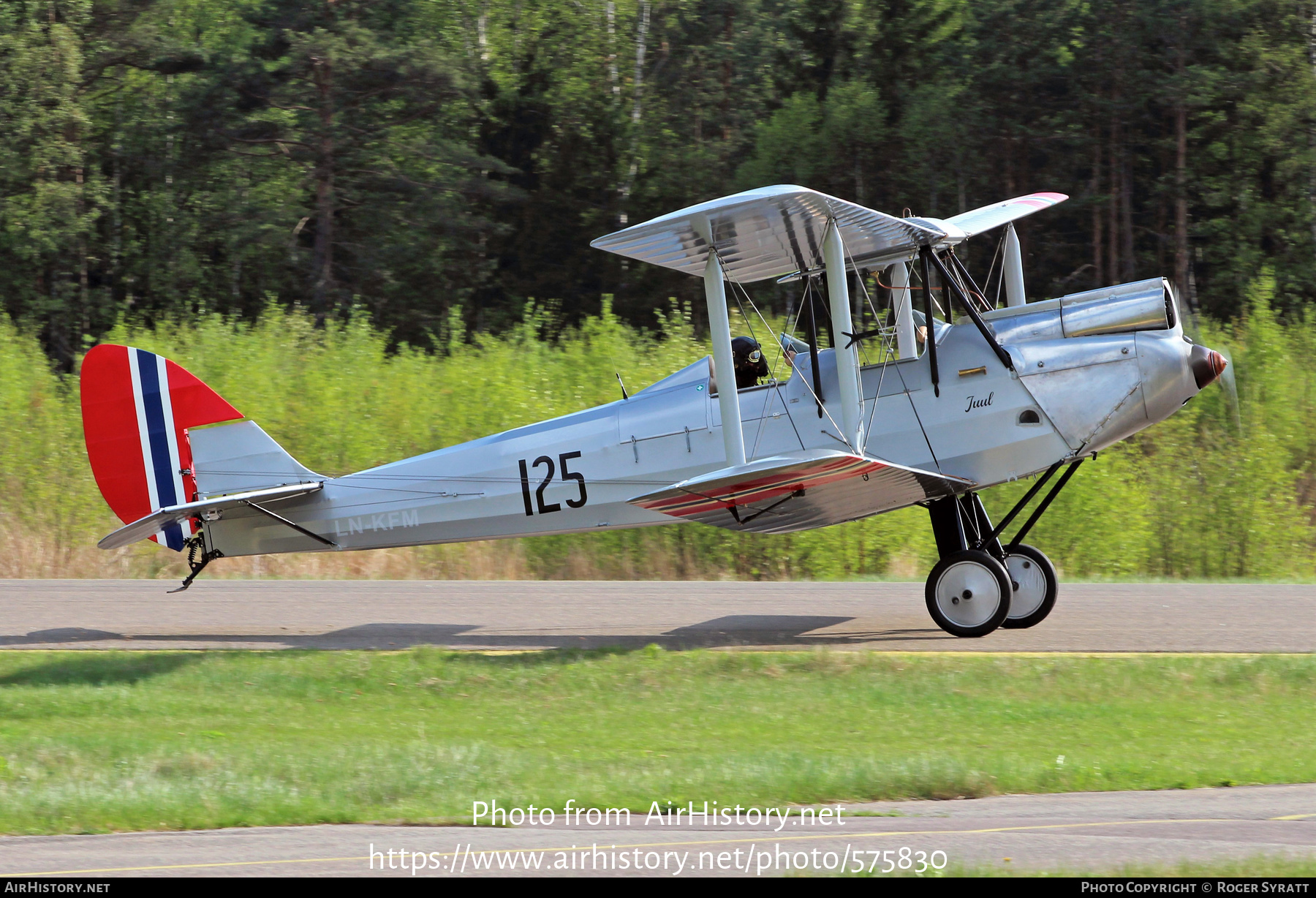 Aircraft Photo of LN-KFM | De Havilland D.H. 60M Moth | Norway - Air Force | AirHistory.net #575830