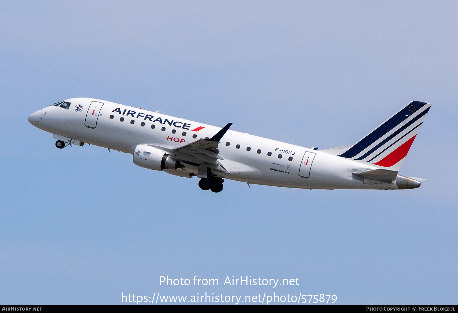 Aircraft Photo of F-HBXJ | Embraer 170STD (ERJ-170-100STD) | Air France | AirHistory.net #575879