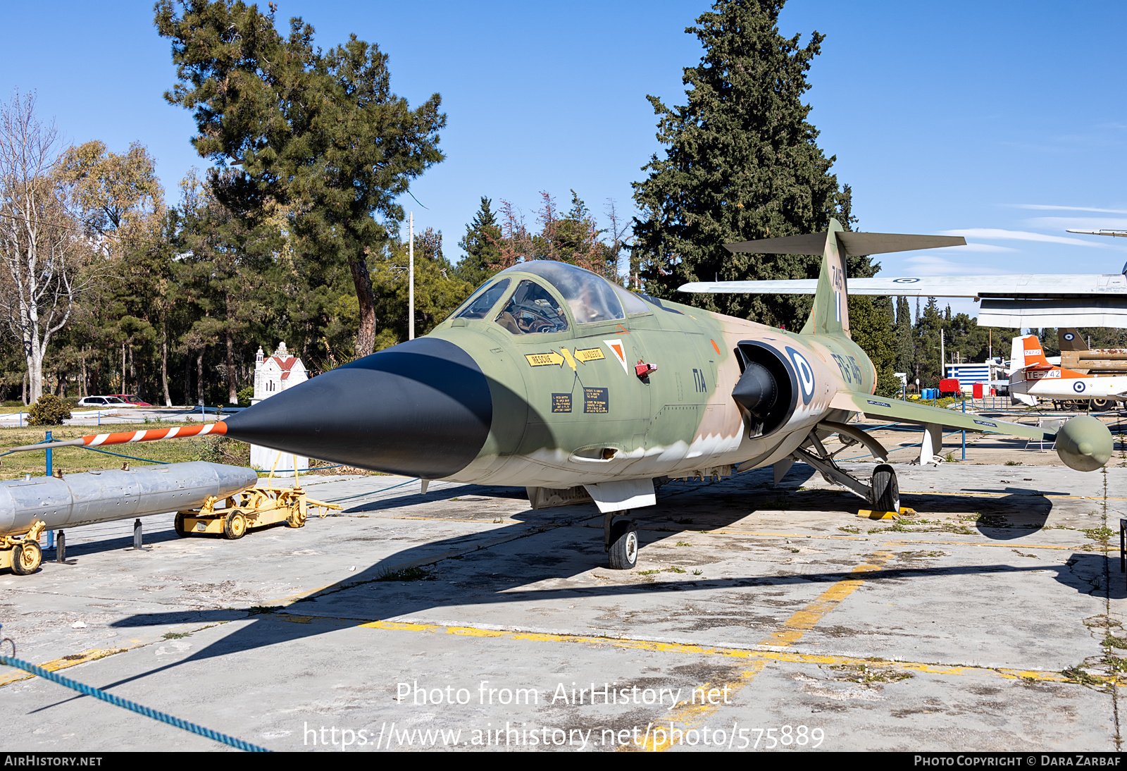 Aircraft Photo of 7415 | Lockheed F-104G Starfighter | Greece - Air Force | AirHistory.net #575889