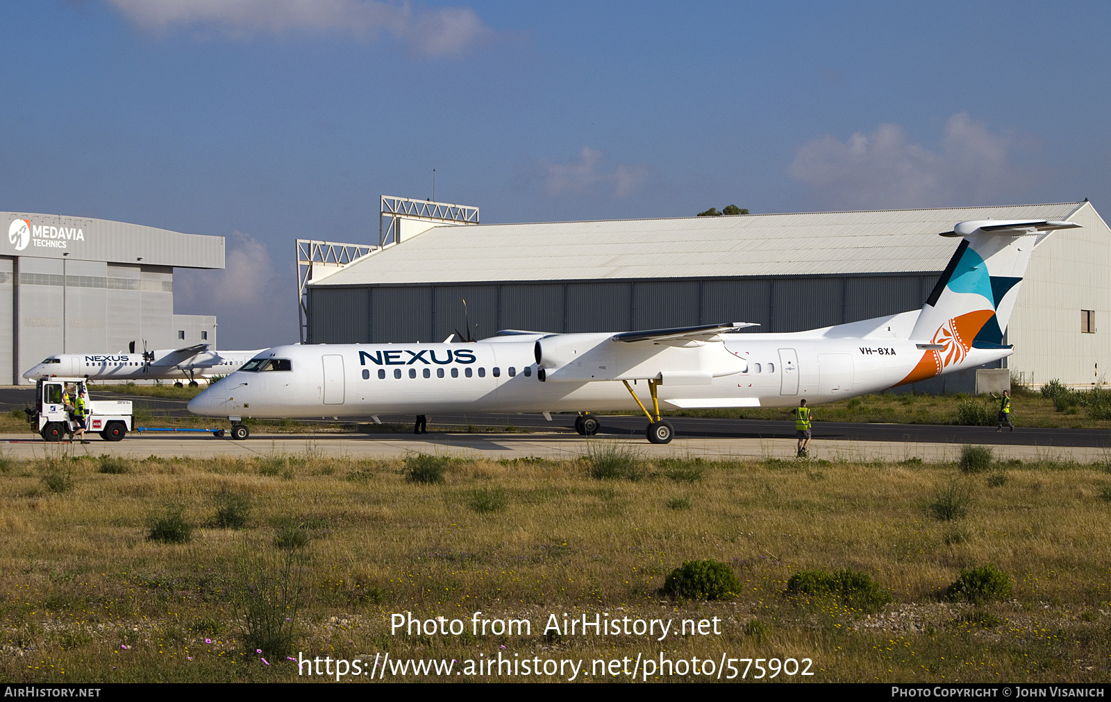 Aircraft Photo of VH-8XA | Bombardier DHC-8-402 Dash 8 | Nexus Airlines | AirHistory.net #575902