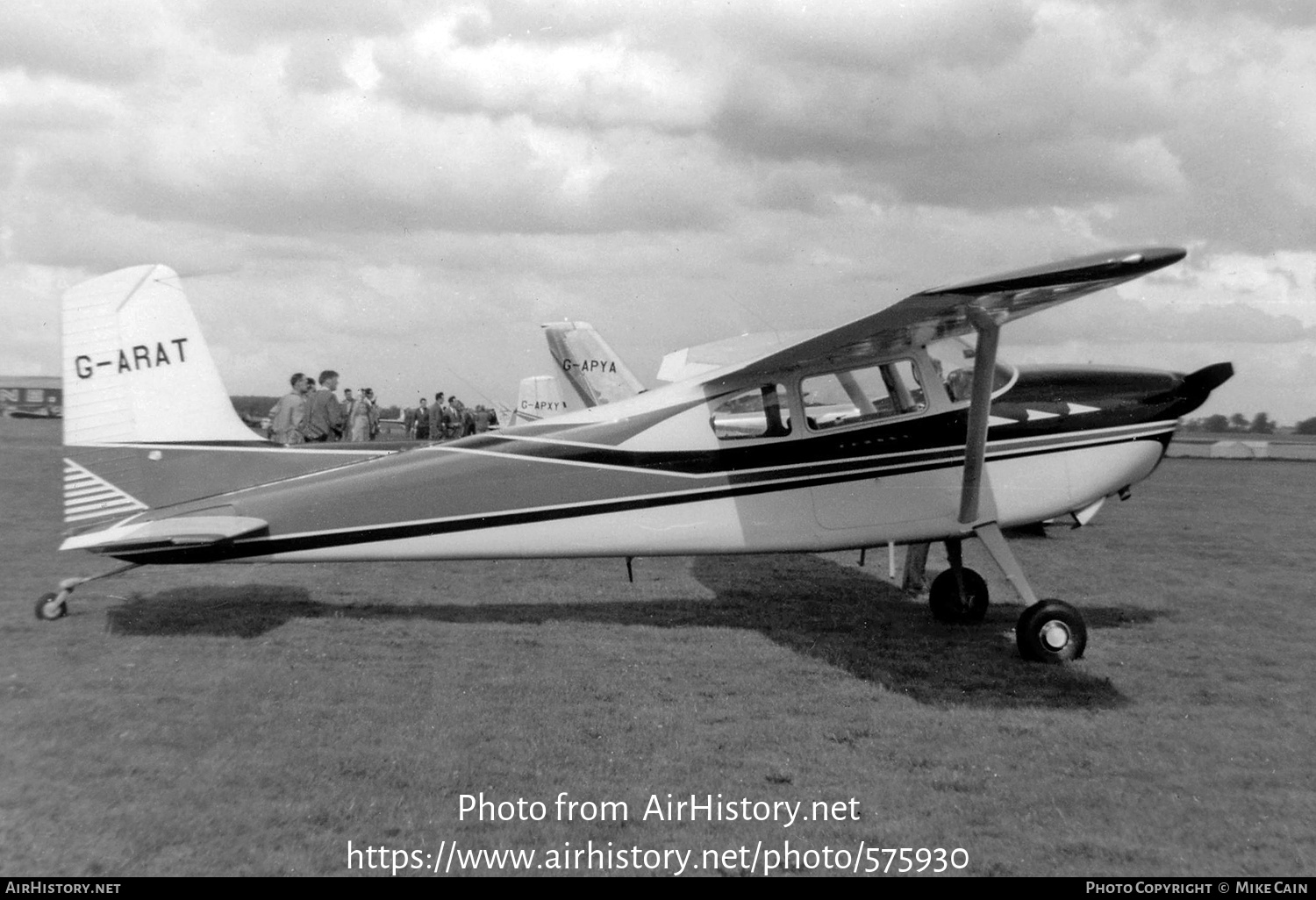 Aircraft Photo of G-ARAT | Cessna 180C | AirHistory.net #575930