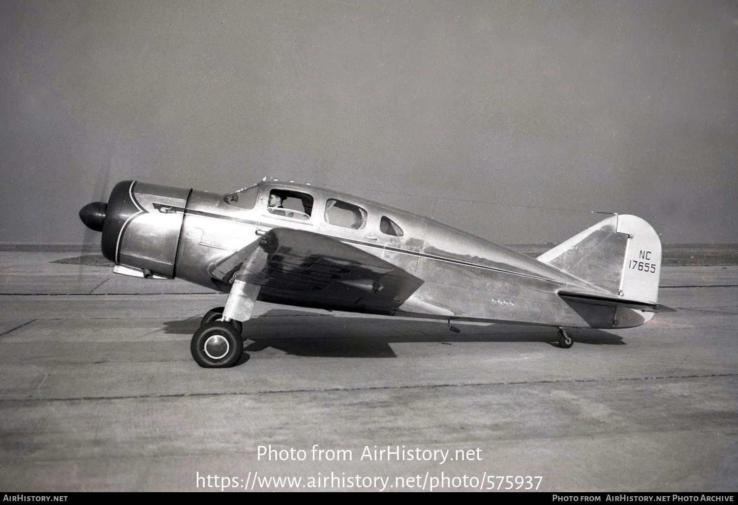 Aircraft Photo of NC17655 | Spartan 7W Executive | AirHistory.net #575937