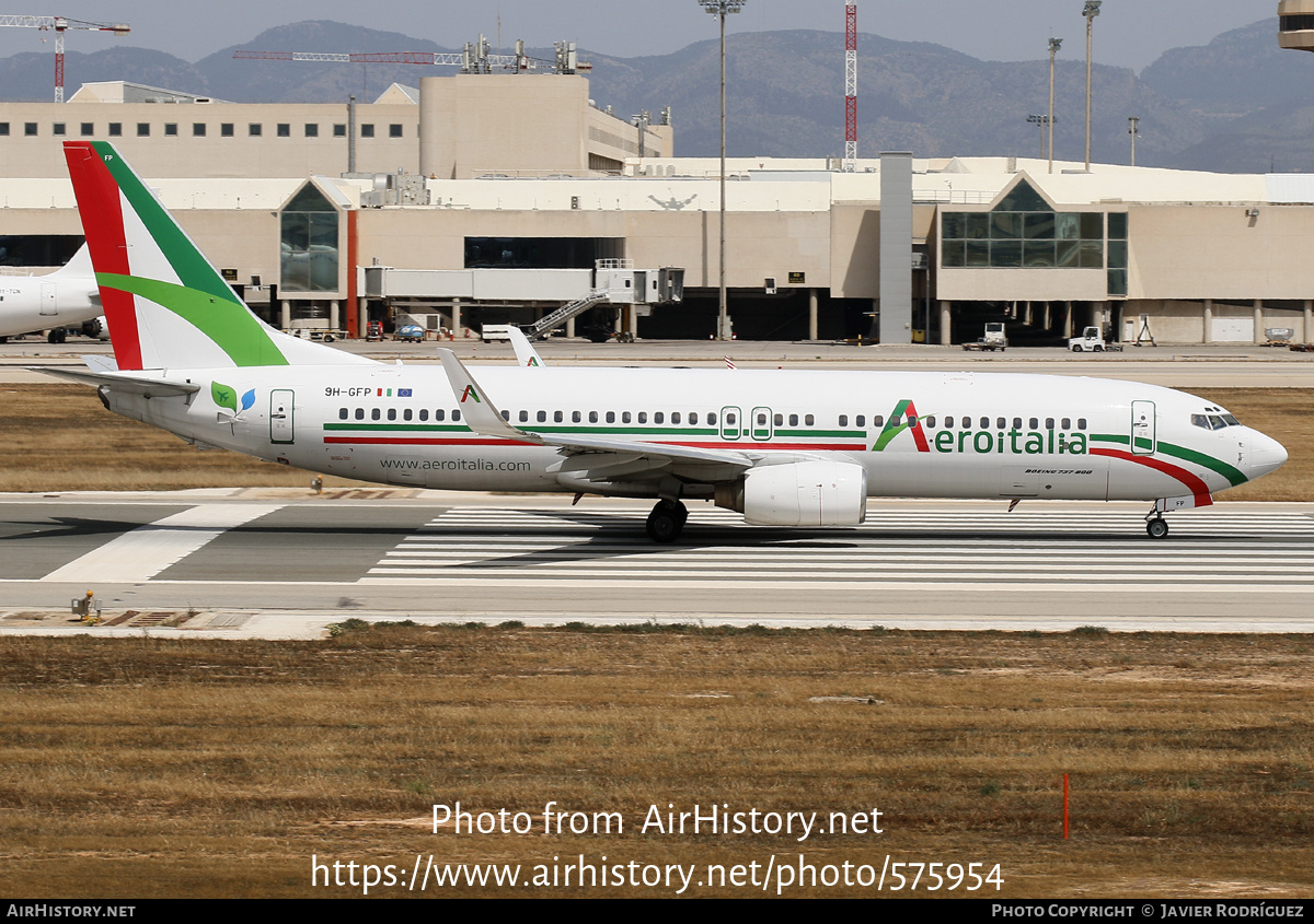 Aircraft Photo of 9H-GFP | Boeing 737-89L | Aeroitalia | AirHistory.net #575954