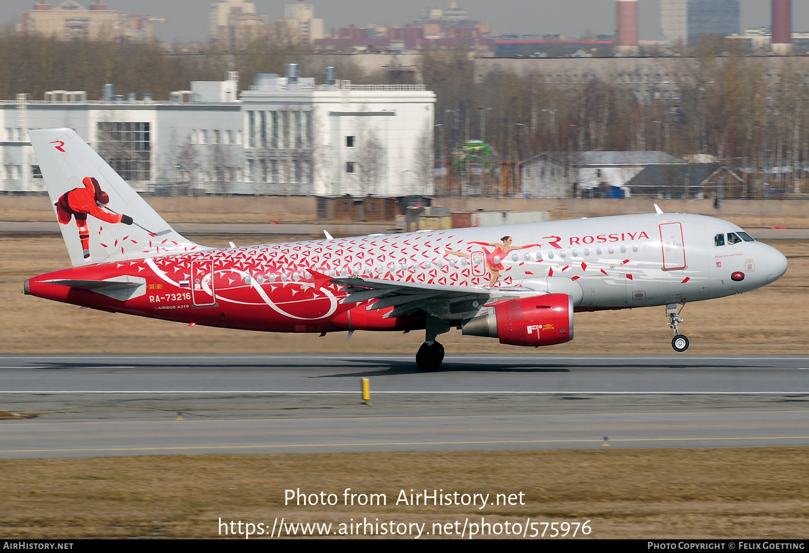 Aircraft Photo of RA-73216 | Airbus A319-111 | Rossiya - Russian Airlines | AirHistory.net #575976