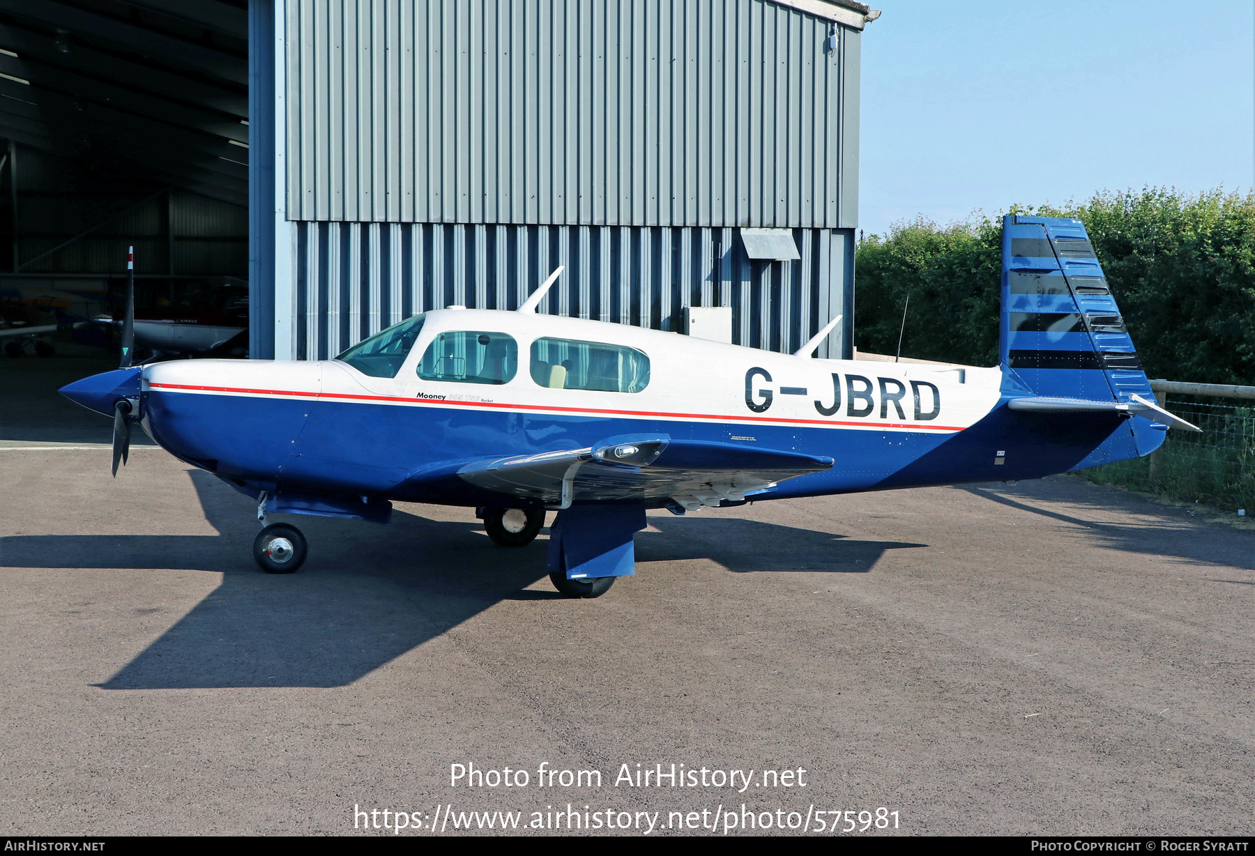 Aircraft Photo of G-JBRD | Mooney M-20K 305TSE Rocket | AirHistory.net #575981