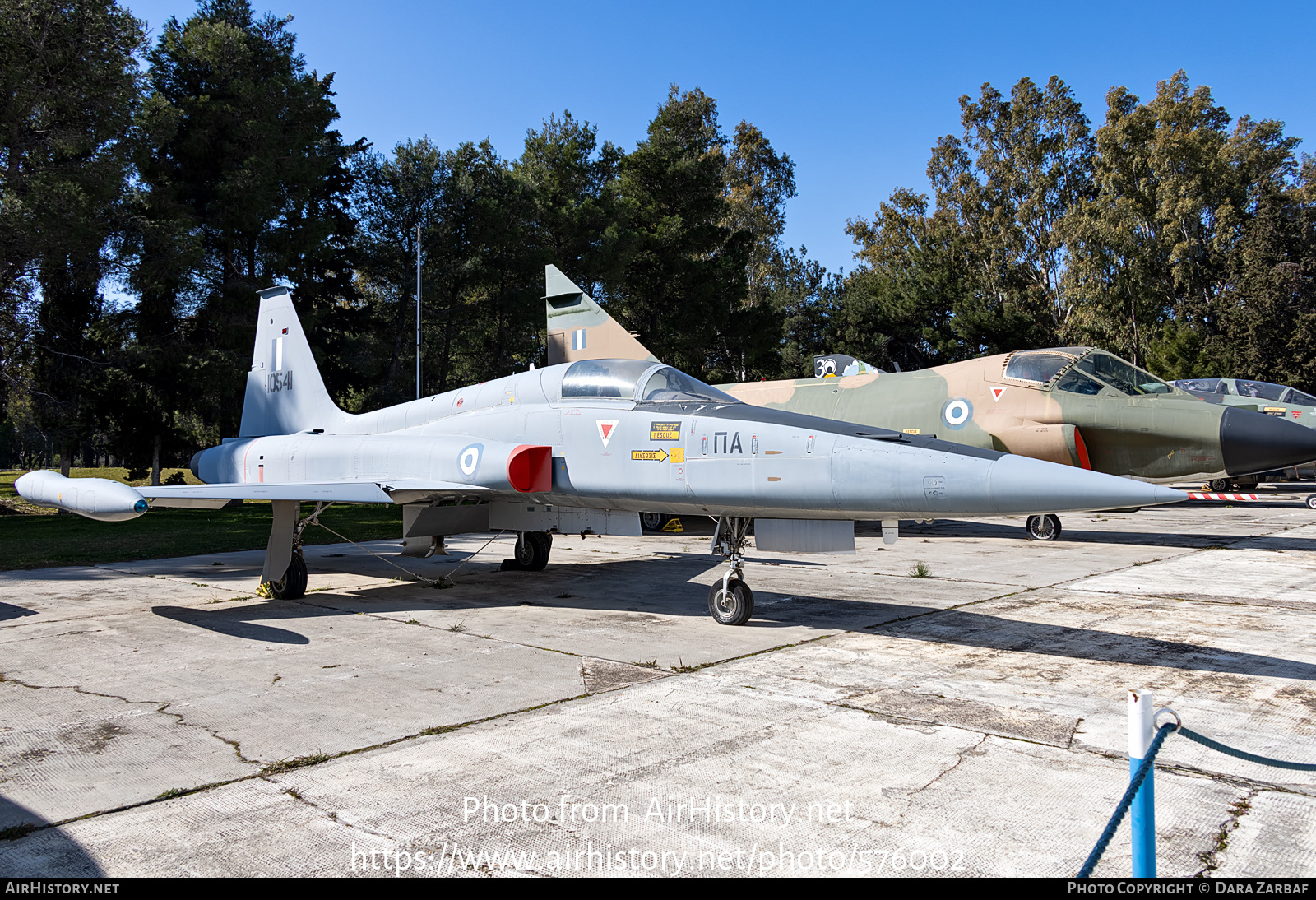 Aircraft Photo of 10541 | Northrop F-5A Freedom Fighter | Greece - Air Force | AirHistory.net #576002