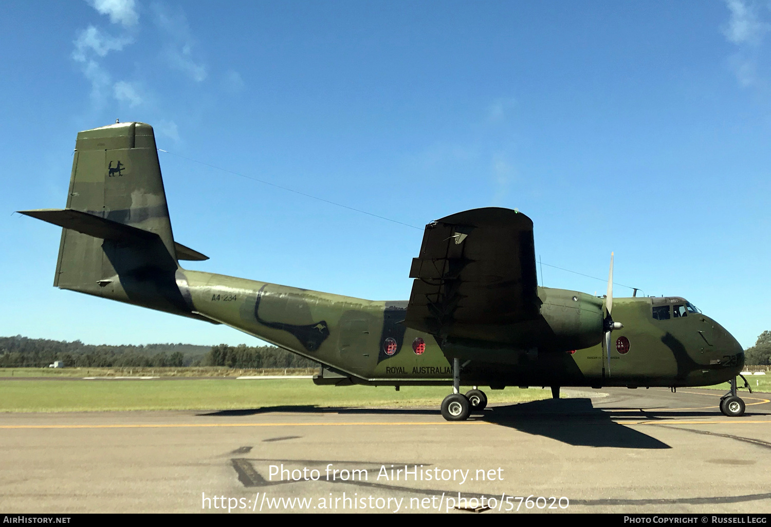 Aircraft Photo of VH-VBB / A4-234 | De Havilland Canada DHC-4A Caribou | Australia - Air Force | AirHistory.net #576020