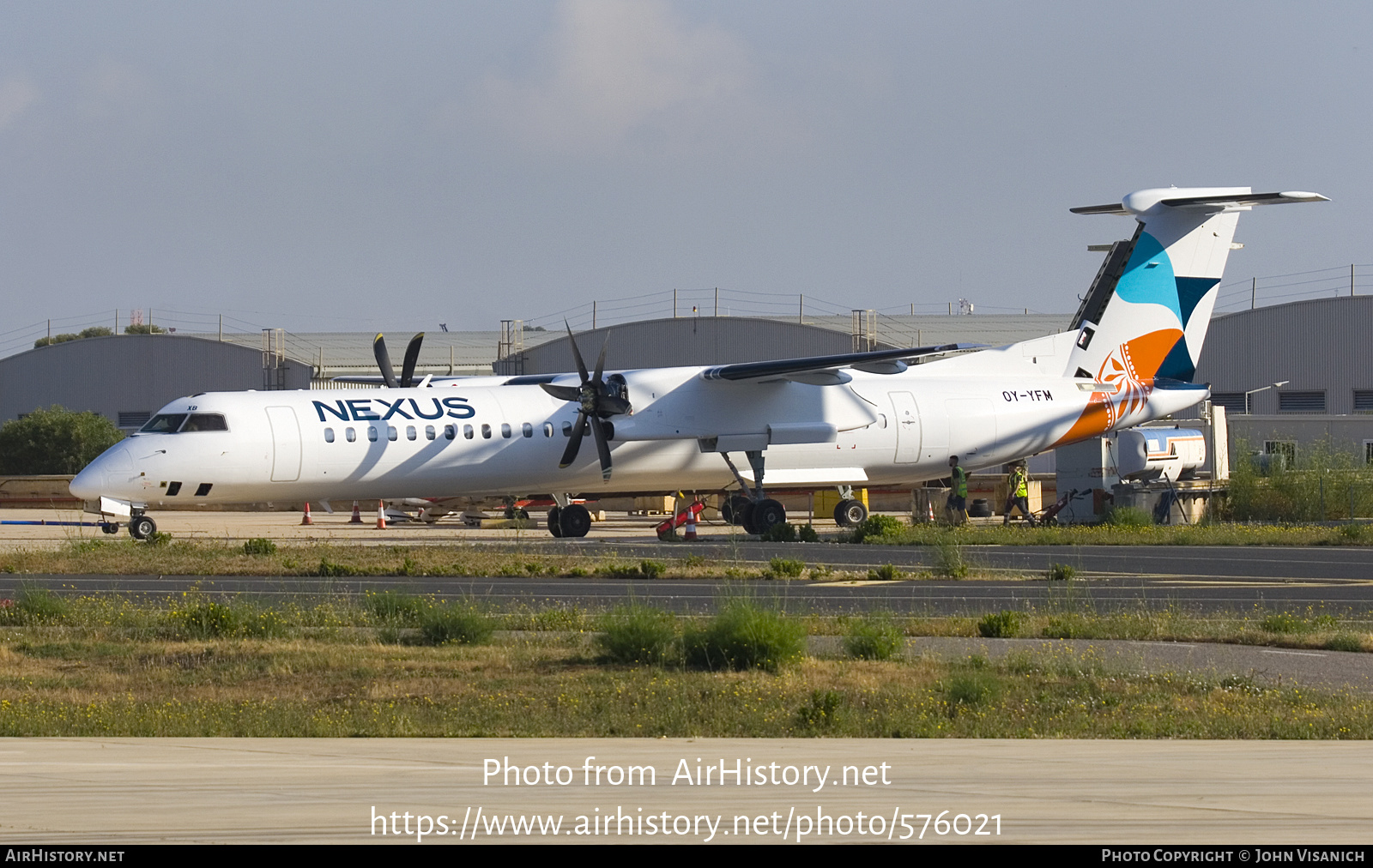 Aircraft Photo of OY-YFM | Bombardier DHC-8-402 Dash 8 | Nexus Airlines | AirHistory.net #576021