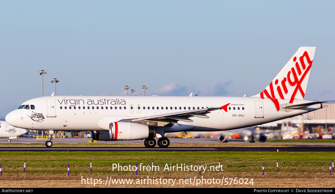 Aircraft Photo of VH-VNJ | Airbus A320-232 | Virgin Australia Regional Airlines | AirHistory.net #576024