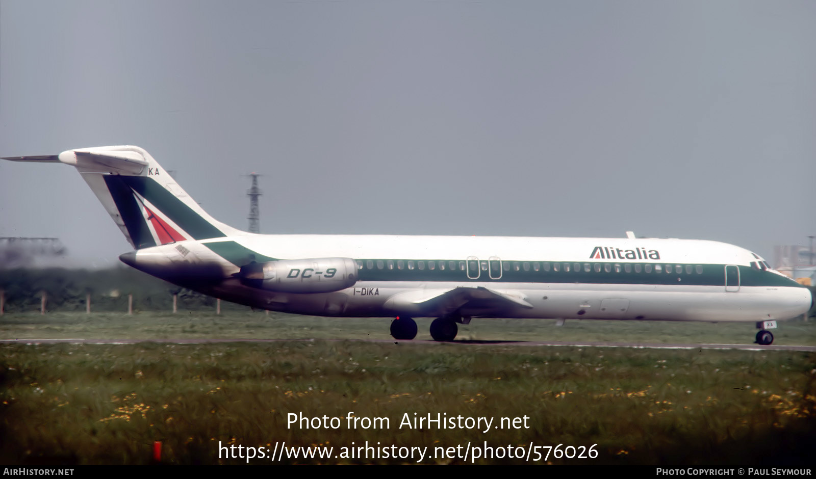 Aircraft Photo of I-DIKA | McDonnell Douglas DC-9-32 | Alitalia | AirHistory.net #576026