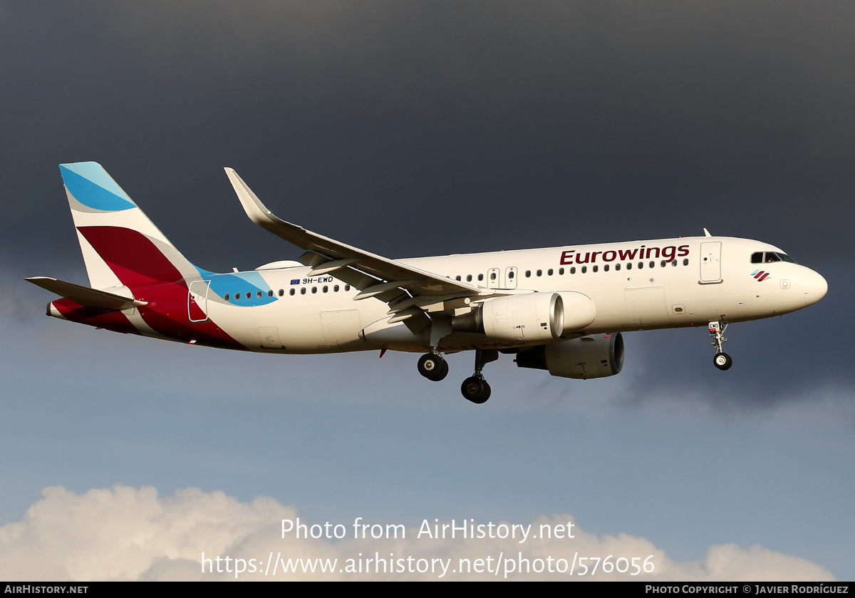 Aircraft Photo of 9H-EWD | Airbus A320-214 | Eurowings | AirHistory.net #576056