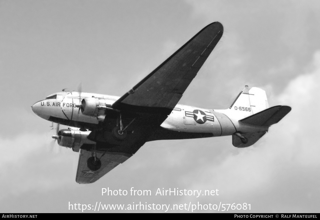 Aircraft Photo of 44-76566 / 0-6566 | Douglas C-47D Skytrain | USA - Air Force | AirHistory.net #576081