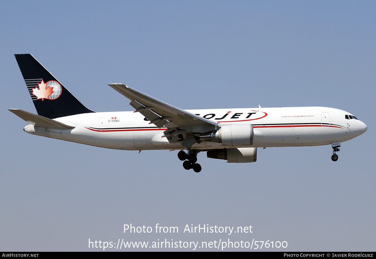Aircraft Photo of C-FOIJ | Boeing 767-224/ER(BDSF) | Cargojet | AirHistory.net #576100