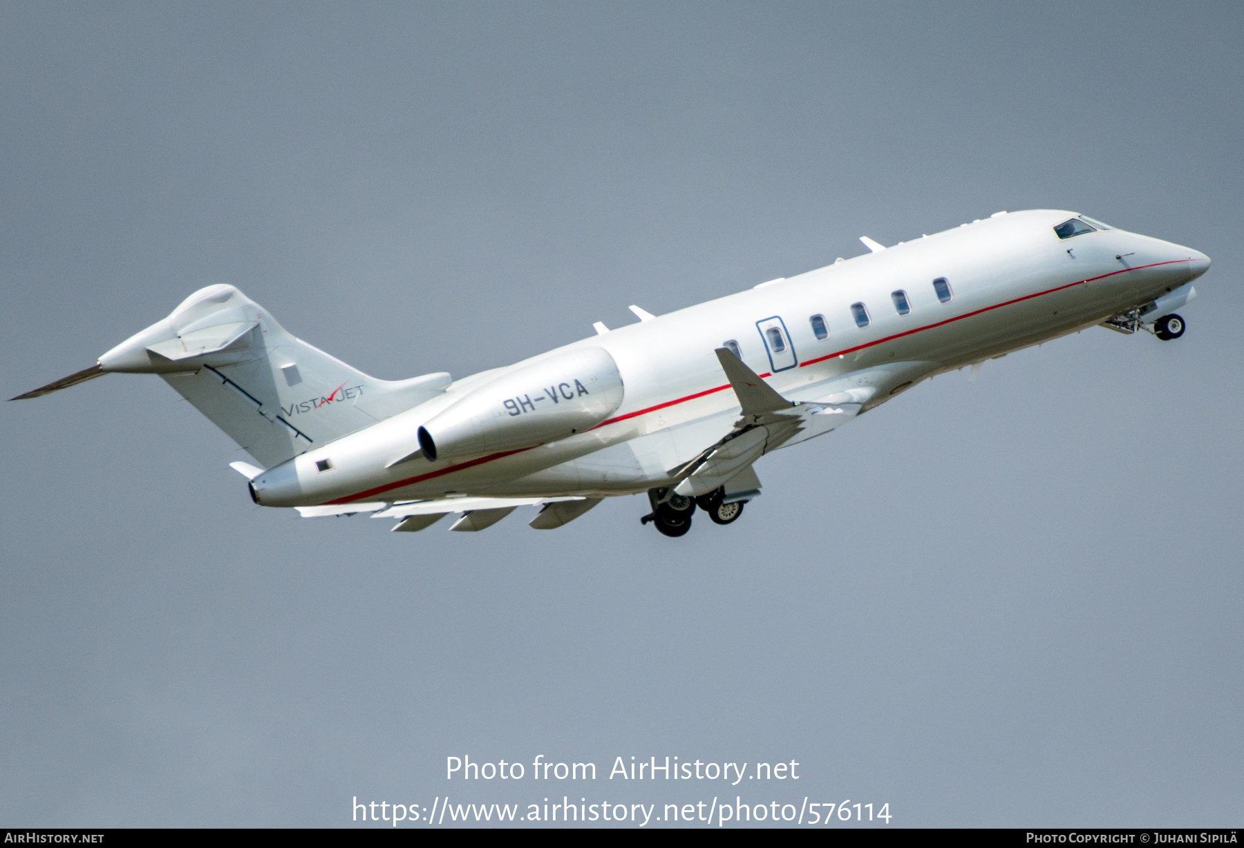 Aircraft Photo of 9H-VCA | Bombardier Challenger 350 (BD-100-1A10) | VistaJet | AirHistory.net #576114