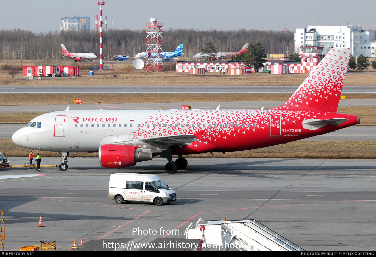 Aircraft Photo of RA-73198 | Airbus A319-111 | Rossiya - Russian Airlines | AirHistory.net #576116